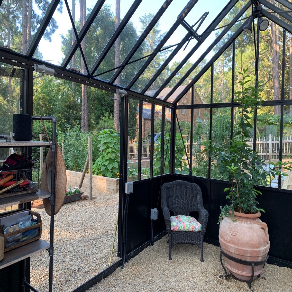 Janssens | 10x15x9 ft Retro Royal Victorian VI 34 Small Glass Greenhouse Kit With 4mm Tempered Glass Glazing