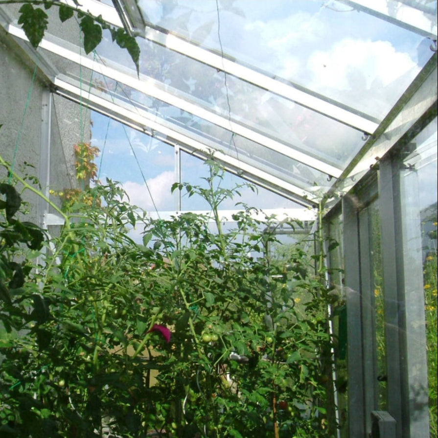 Janssens | Arcadia Lean-To Glass Greenhouse/Sunroom with 4mm Tempered Glass Glazing