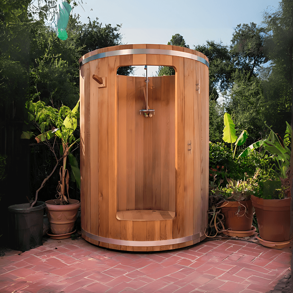 Dundalk – Rainbow Barrel Outdoor Shower