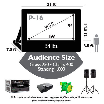 Event Pro Outdoor Theater System 16'